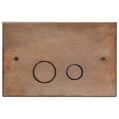[930234564] Lavabo Luna skylleplade, bruneret massiv messing