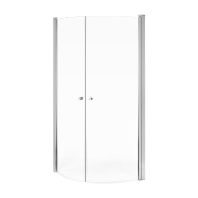 [674632354] GBG Round Brusedøre halvrundt 90x90 cm