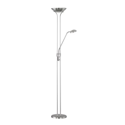 [6644100690] Spock LED gulv uplight b-stål