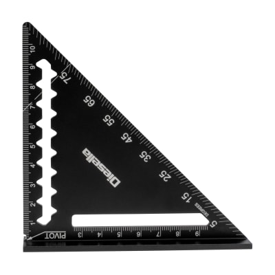 [881023395] Speedvinkel 0-90º 120 x 120 mm, i alu. med sort-oxideret finish