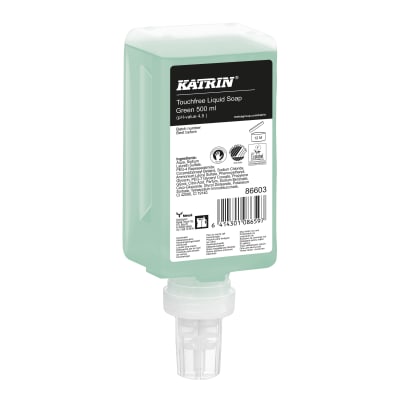 [881890556] Katrin cremesæbe 86603 til dispenser, m/ parfume, grøn, 500 ml