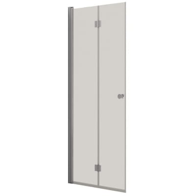 [674182054] Dansani foldedør, klart glas, 2000 x 870-890 mm, krom