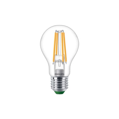 [2057820380] MASTER Ultra Efficient Standard 840lm 4W E27 827 klar glas dæmp