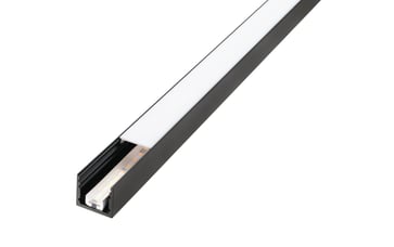 [7848204155] Stripline 230V Outdoor profil udenpåliggende 1,8m sort in/out