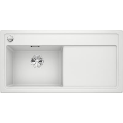 [930223976] BLANCO ZENAR XL 6 S MXI køkkenvask 100 x 51 cm Silgranit® hvid