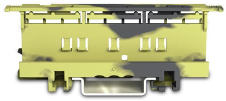 [5421800046] HOLDER DIN-SKINNE 221 GRØN/GUL 6MM2