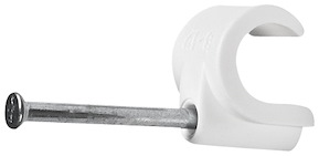 [1501127] CLIPS, HVID, Ø 18-22 MM, 2,5X45 MM, 50 STK.
