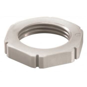 [3813100398] Møtrik M32 Polyamid, gevind: 6mm, grå