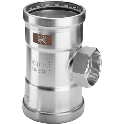 [036233608] VIEGA 76,1mmx3/4x76,1mm Temponox XL T-stykke