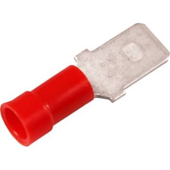 [2921107792] Isol. spadestik A1507H 0,5-1,5mm2 6,3x0,8 Rød