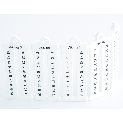 [3921500819] KLEMMEMÆRKNING 1-50 HO 5MM