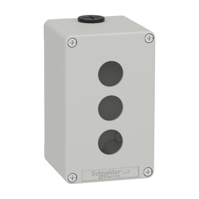 [7517115559] TRYKKNAPKASSE GRÅ XAPD2503