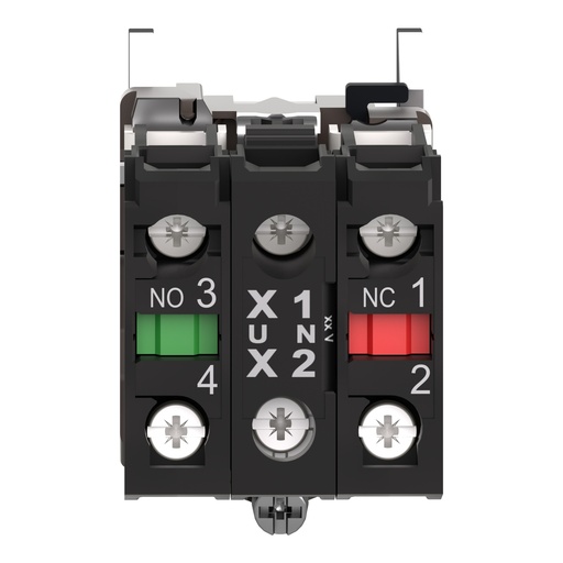 [7517806512] LAMPETRYK HVID 1SL+BR 230V ZB4