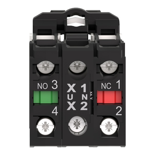 [7517905390] LAMPETRYK HVID 1SL+1B 230V ZB5