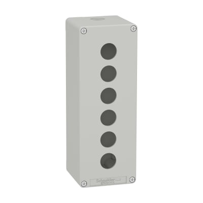 [7517115708] TRYKKNAPKASSE GRÅ XAPD4506