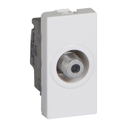 [8717402003] TV UDTAG F-CONNECTOR 1M HVID