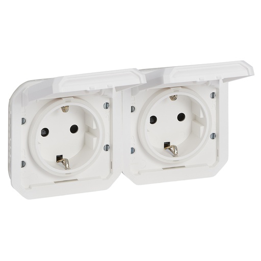 [8717405372] PLEXO55 DB SCHUKO 16A 4M HVID