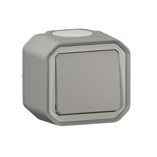 [8717405110] PLEXO55 TRYK+UND NO 10A 2M GRÅ