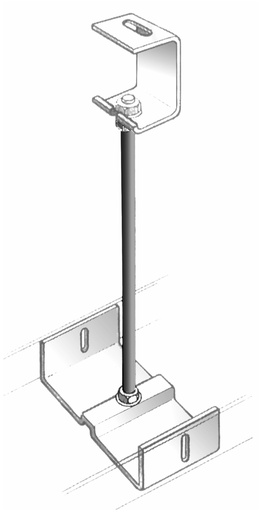 [8737923041] GEVINDSTANG M8 1000MM TF M8-RS