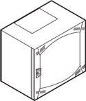 [1088009718] VÆGRACK 9HE 600X400X513 GL