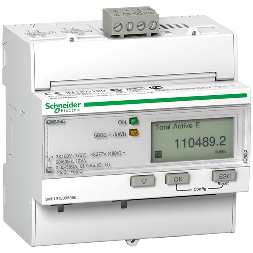 [3398516449] KWH MÅLER 3F CT BACNET MID