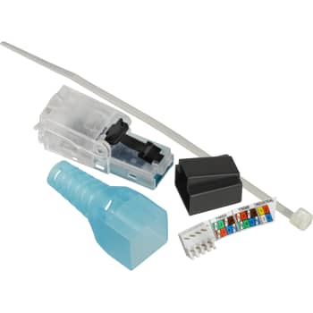 [1088000335] Actassi RJ45 plug Cat.6A UTP til CP-link kabler (termineres uden specielværktøj)