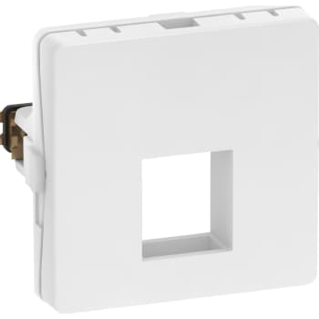 [1088000704] LK FUGA Dataudtag for 1x Keystone RJ45 (large) 1 modul hvid