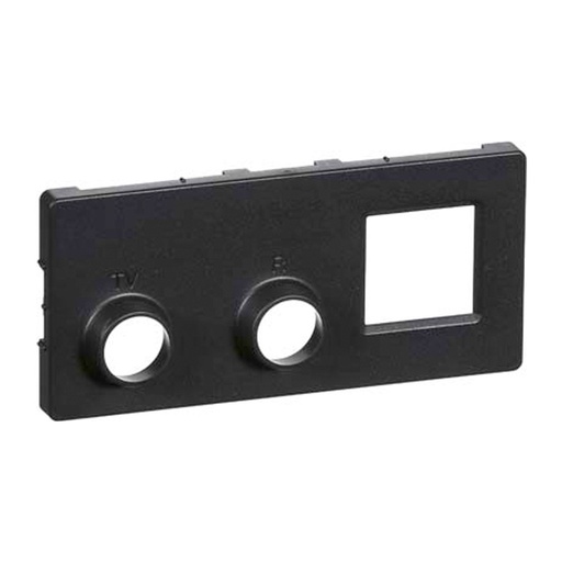 [1087004882] Reservedel afdækning for TV.R RJ45 koksgrå