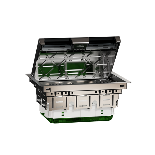 [9139123956] GULVBOKS-L 8 MODUL METAL