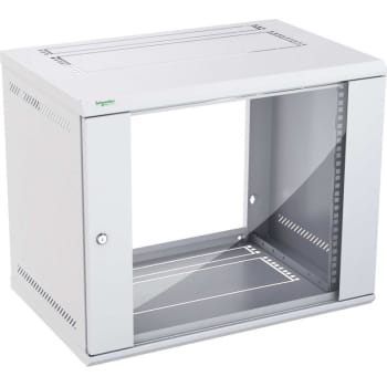 [1088019821] Actassi 19'' Rack 19'' Væg rack Flad-pak med glasdør BDH: 600x400x485 9HE