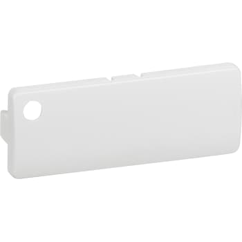 [1092000169] FUGA indsats svagstrømstryk tangent blank for lysdiode hvid