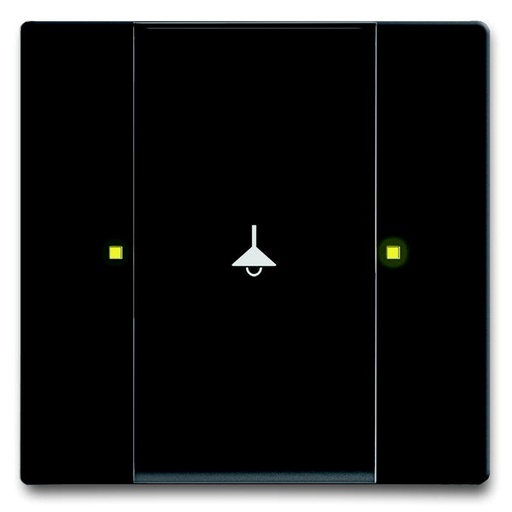 [2126139714] KNX KONTAKT 1/2-TRYK MAT SORT