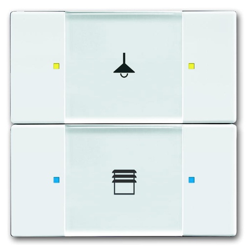 [2126140020] KNX KONTAKT 2/4-TRYK HVID