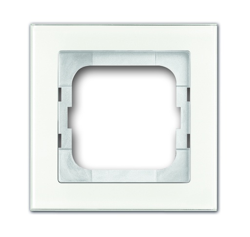 [2117156955] RAMME AXCENT 1M HVIDT GLAS