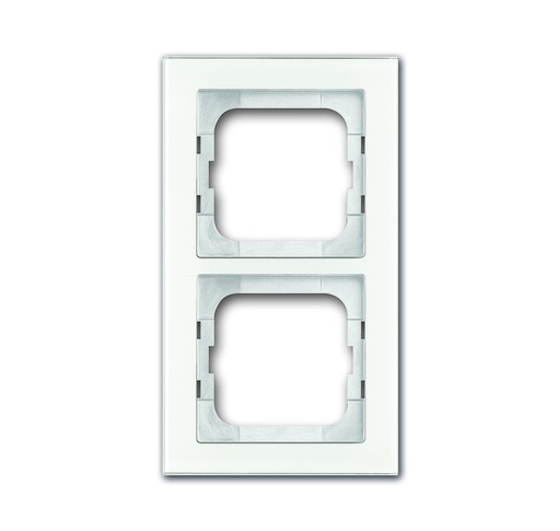 [2117156963] RAMME AXCENT 2M HVIDT GLAS