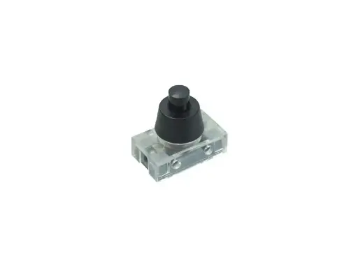 [1317102409] Kipafbryder (lampeafbryder) - Ø7,5mm, Sort
