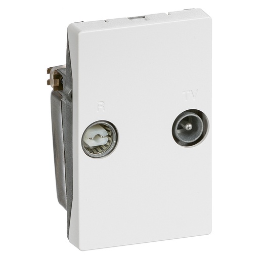 [1087004963] LK antenneudtag TV og R sløjfedåse TD263D - HV