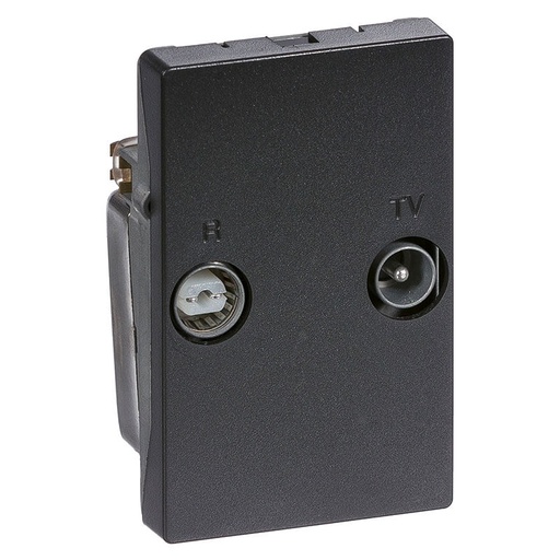 [1087004976] TV/R sløjfedåse T2 TD263D koksgrå