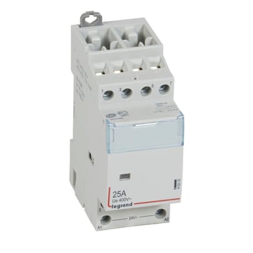 [8722041080] CX3 DIN kontaktor 24Vac 4NO 25A 2M