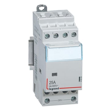 [8722041200] CX3 DIN kontaktor 230Vac 4NO 25A 2M