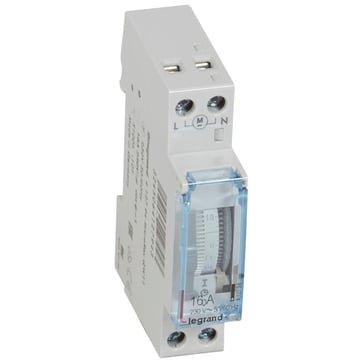 [3923301016] MicroRex QW11 analog ugeur 16A 1-skiftekontakt 1M