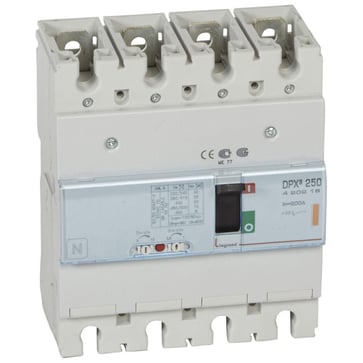 [3922204088] DPX3 250 maksimalafbryder termo 4pol 200A 25KA