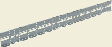 [8737062643] ENDESTYKKE / REDUKTION 60 X 795 MM X