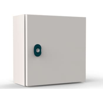 [1414005409] Metalvægskab B300 x H400 x D200 mm, lysegrå, EC030420