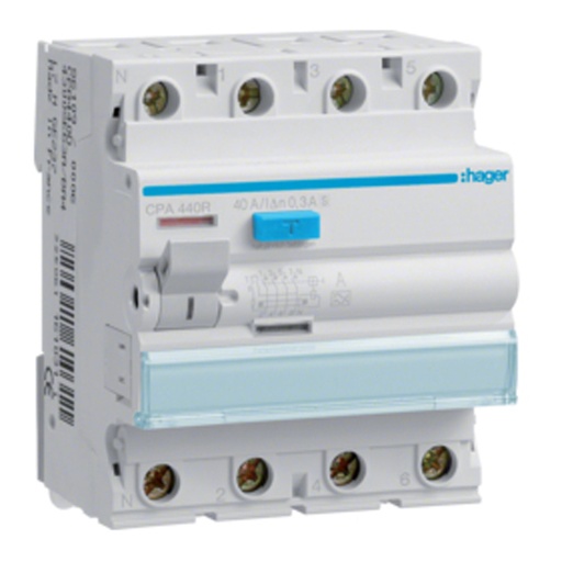 [7922002587] PFI AFBRYDER 4P 63A 300MA SEL