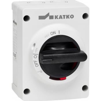 [1419301344] Sikkerhedsafbryder 20A 4P EMC 2xM25 Grå