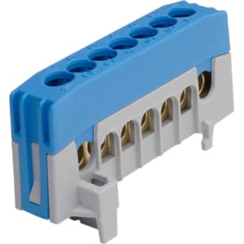 [1421082224] Nulklemme N7-F2, 7 x 16mm², blå