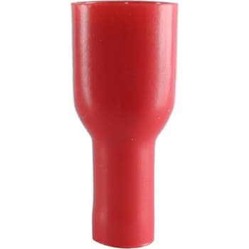 [1421200297] Helisolerede Spademuffe rød, 0,5-1,5 mm², 6,3x0,8 mm