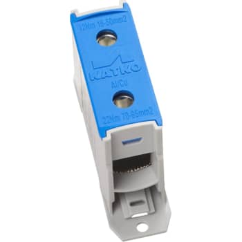 [1421378323] Katko Klemme AL/CU KL1x95N, 1x16-95 mm², 200/245A, blå