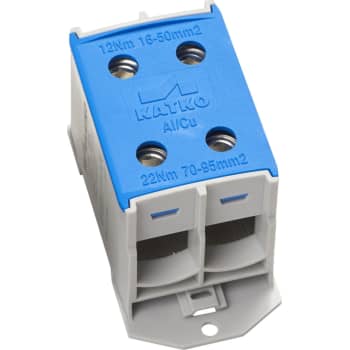 [1421378352] Katko Klemme AL/CU KL2x95N, 2x16-95 mm², 400/490A, blå